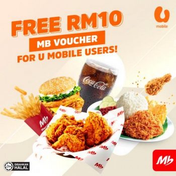 Marrybrown-U-Mobile-User-Promotion-350x350 - Beverages Food , Restaurant & Pub Johor Kedah Kelantan Kuala Lumpur Melaka Negeri Sembilan Pahang Penang Perak Perlis Promotions & Freebies Putrajaya Sabah Sarawak Selangor Terengganu 