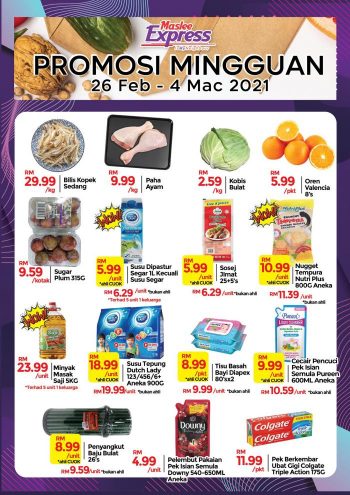 Maslee-Weekly-Promotion-350x495 - Johor Promotions & Freebies Supermarket & Hypermarket 