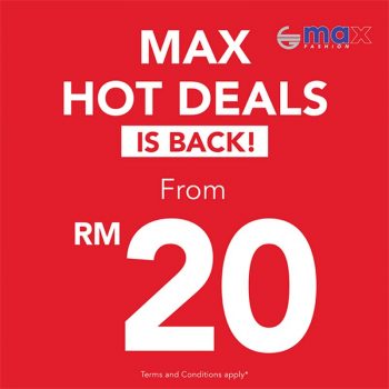 Max-Fashion-Max-Hot-Deals-350x350 - Apparels Fashion Accessories Fashion Lifestyle & Department Store Johor Kuala Lumpur Promotions & Freebies Selangor 