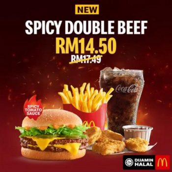 McDonalds-Spicy-Beef-Burger-Promotion-350x350 - Beverages Food , Restaurant & Pub Johor Kedah Kelantan Kuala Lumpur Melaka Negeri Sembilan Pahang Penang Perak Perlis Promotions & Freebies Putrajaya Sabah Sarawak Selangor Terengganu 