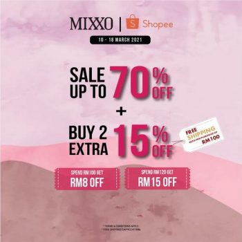 Mixxo-70-off-Sale-on-Shopee-1-350x350 - Apparels Fashion Accessories Fashion Lifestyle & Department Store Johor Kedah Kelantan Kuala Lumpur Lingerie Malaysia Sales Melaka Negeri Sembilan Online Store Pahang Penang Perak Perlis Putrajaya Sabah Sarawak Selangor Terengganu 