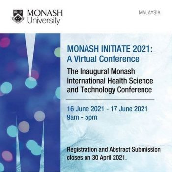 Monash-University-Virtual-Conference-350x350 - Events & Fairs Johor Kedah Kelantan Kuala Lumpur Melaka Negeri Sembilan Online Store Others Pahang Penang Perak Perlis Putrajaya Sabah Sarawak Selangor Terengganu 