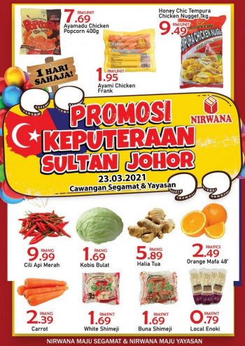 Nirwana-Promotion-at-Segamat-Yayasan-350x495 - Johor Promotions & Freebies Supermarket & Hypermarket 