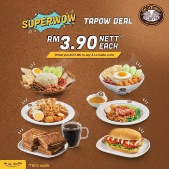 Oldtown-White-Coffee-Tapow-Deal-Promo-350x350 - Beverages Food , Restaurant & Pub Johor Kedah Kelantan Kuala Lumpur Melaka Negeri Sembilan Pahang Penang Perak Perlis Promotions & Freebies Putrajaya Sabah Sarawak Selangor Terengganu 