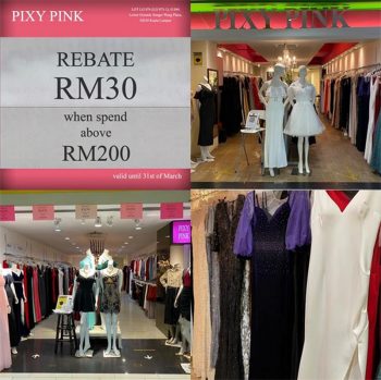 PIXY-PINK-Boutique-Womens-Day-Promo-at-Sungei-Wang-Plaza-350x349 - Apparels Fashion Accessories Fashion Lifestyle & Department Store Kuala Lumpur Promotions & Freebies Selangor 