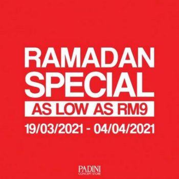 Padini-Concept-Store-Ramadan-Special-Sale-350x350 - Apparels Fashion Accessories Fashion Lifestyle & Department Store Johor Kedah Kelantan Kuala Lumpur Malaysia Sales Melaka Negeri Sembilan Pahang Penang Perak Perlis Putrajaya Sabah Sarawak Selangor Terengganu 