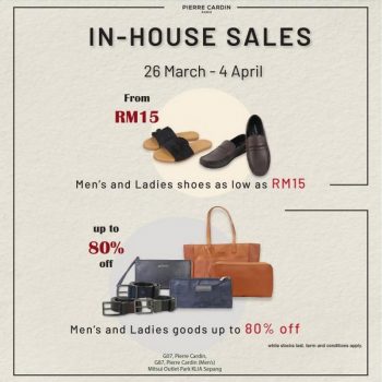 Pierre-Cardin-March-In-House-Sale-at-Mitsui-Outlet-Park-350x350 - Bags Fashion Accessories Fashion Lifestyle & Department Store Malaysia Sales Selangor 