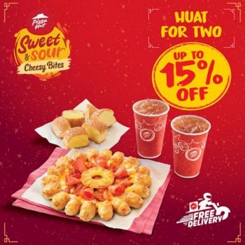 Pizza-Hut-Sweet-Sour-Cheesy-Bites-Huat-For-Two-Combo-Promotion-350x350 - Beverages Food , Restaurant & Pub Johor Kedah Kelantan Kuala Lumpur Melaka Negeri Sembilan Online Store Pahang Penang Perak Perlis Pizza Promotions & Freebies Putrajaya Sabah Sarawak Selangor Terengganu 