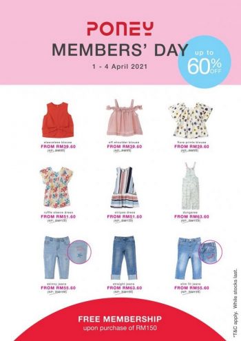 Poney-Members-Day-Sale-350x495 - Baby & Kids & Parenting Children Fashion Johor Kedah Kelantan Kuala Lumpur Malaysia Sales Melaka Negeri Sembilan Pahang Penang Perak Perlis Putrajaya Sabah Sarawak Selangor Terengganu 