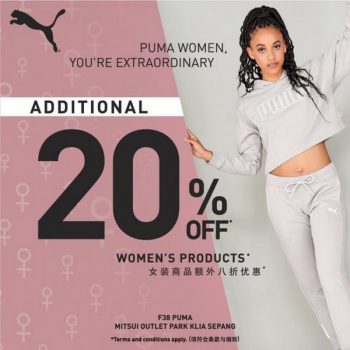 Puma-Outlet-International-Womens-Day-Sale-at-Mitsui-Outlet-Park-350x350 - Apparels Fashion Accessories Fashion Lifestyle & Department Store Footwear Malaysia Sales Selangor 