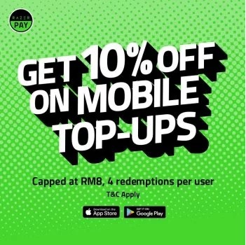 Razer-Pay-Mobile-Top-Promo - Johor Kedah Kelantan Kuala Lumpur Melaka Negeri Sembilan Online Store Others Pahang Penang Perak Perlis Promotions & Freebies Putrajaya Sabah Sarawak Selangor Terengganu 