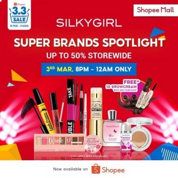 SILKYGIRL-3.3-Sale-on-Shopee-350x350 - Beauty & Health Cosmetics Johor Kedah Kelantan Kuala Lumpur Malaysia Sales Melaka Negeri Sembilan Pahang Penang Perak Perlis Putrajaya Sabah Sarawak Selangor Terengganu 