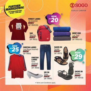 SOGO-Further-Markdown-Flat-Deals-350x350 - Kuala Lumpur Promotions & Freebies Selangor Supermarket & Hypermarket 