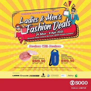 SOGO-Ladies-Mens-Fashion-Deals-350x350 - Kuala Lumpur Promotions & Freebies Selangor Supermarket & Hypermarket 