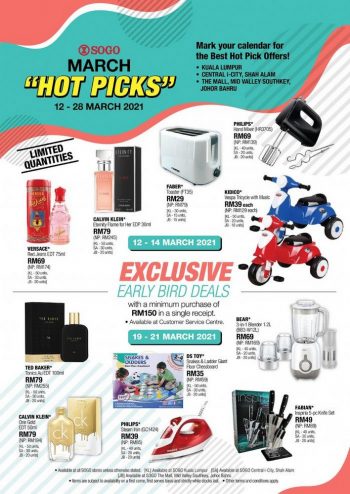 SOGO-March-Hot-Picks-Promotion-350x494 - Johor Kuala Lumpur Promotions & Freebies Selangor Supermarket & Hypermarket 