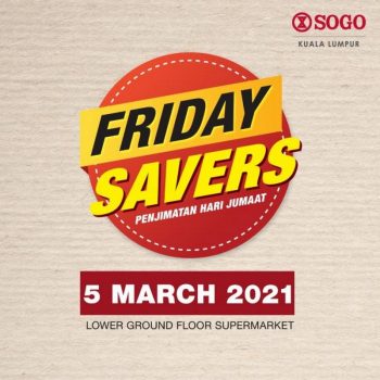 SOGO-Supermarket-Friday-Savers-Promotion-350x350 - Kuala Lumpur Promotions & Freebies Selangor Supermarket & Hypermarket 