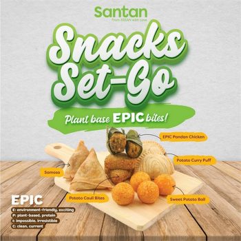 Santan-Snacks-Set-Go-Promo-350x350 - Beverages Food , Restaurant & Pub Kuala Lumpur Promotions & Freebies Selangor 
