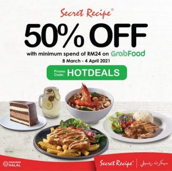 Secret-Recipe-HOTDEALS-Promotion-on-GrabFood-350x349 - Beverages Food , Restaurant & Pub Johor Kedah Kelantan Kuala Lumpur Melaka Negeri Sembilan Online Store Pahang Penang Perak Perlis Promotions & Freebies Putrajaya Sabah Sarawak Selangor Terengganu 