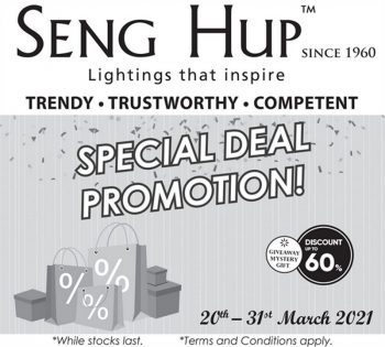 Seng-Hup-Lighting-Special-Deal-Promotion-350x315 - Home & Garden & Tools Johor Kedah Kelantan Kuala Lumpur Lightings Melaka Negeri Sembilan Pahang Penang Perak Perlis Promotions & Freebies Putrajaya Sabah Sarawak Selangor Terengganu 