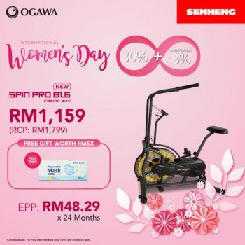 Senheng-Ogawa-Womens-Day-Sale-5-350x350 - Electronics & Computers Home Appliances IT Gadgets Accessories Johor Kedah Kelantan Kitchen Appliances Kuala Lumpur Malaysia Sales Melaka Negeri Sembilan Online Store Pahang Penang Perak Perlis Putrajaya Sabah Sarawak Selangor Terengganu 