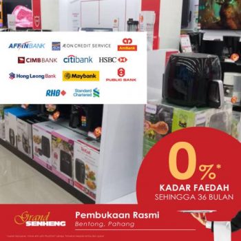 Senheng-Opening-Promotion-at-Bentong-Pahang-6-350x350 - Electronics & Computers Home Appliances Kitchen Appliances Pahang Promotions & Freebies