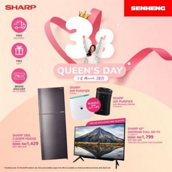 Senheng-SHARP-Queens-Day-Promo-350x350 - Electronics & Computers Home Appliances Johor Kedah Kelantan Kitchen Appliances Kuala Lumpur Melaka Negeri Sembilan Online Store Pahang Penang Perak Perlis Promotions & Freebies Putrajaya Sabah Sarawak Selangor Terengganu 