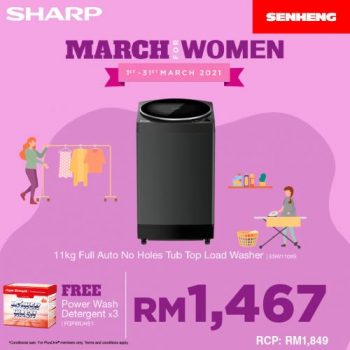 Senheng-Sharp-March-for-Women-Promotion-1-350x350 - Electronics & Computers Home Appliances IT Gadgets Accessories Johor Kedah Kelantan Kuala Lumpur Melaka Negeri Sembilan Online Store Pahang Penang Perak Perlis Promotions & Freebies Putrajaya Sabah Sarawak Selangor Terengganu 