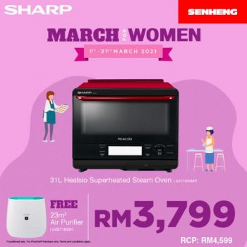 Senheng-Sharp-March-for-Women-Promotion-3-350x350 - Electronics & Computers Home Appliances IT Gadgets Accessories Johor Kedah Kelantan Kuala Lumpur Melaka Negeri Sembilan Online Store Pahang Penang Perak Perlis Promotions & Freebies Putrajaya Sabah Sarawak Selangor Terengganu 