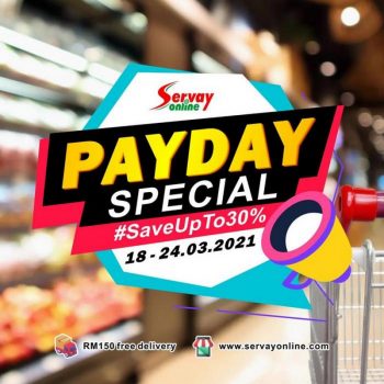 Servay-Payday-Promotion-350x350 - Johor Kedah Kelantan Kuala Lumpur Melaka Negeri Sembilan Online Store Pahang Penang Perak Perlis Promotions & Freebies Putrajaya Sabah Sarawak Selangor Supermarket & Hypermarket Terengganu 