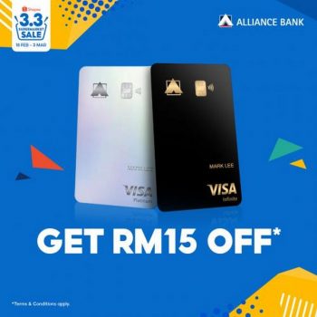 Shopee-3.3-Sale-RM15-off-Voucher-with-Alliance-Bank-350x350 - Alliance Bank Bank & Finance Johor Kedah Kelantan Kuala Lumpur Malaysia Sales Melaka Negeri Sembilan Online Store Others Pahang Penang Perak Perlis Putrajaya Sabah Sarawak Selangor Terengganu 