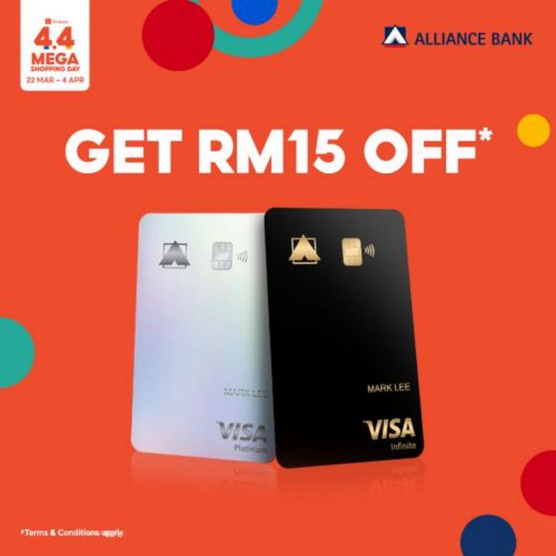 22 Mar 4 Apr 2021 Shopee 4 4 Sale With Alliance Bank Everydayonsales Com