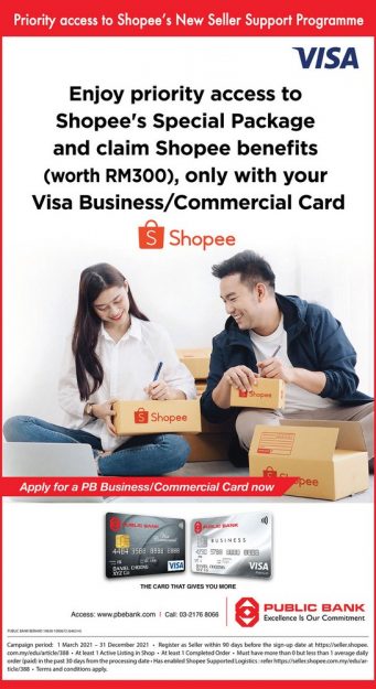 Shopees-New-Seller-Support-Package-with-Public-Bank-341x625 - Bank & Finance Johor Kedah Kelantan Kuala Lumpur Melaka Negeri Sembilan Online Store Others Pahang Penang Perak Perlis Promotions & Freebies Public Bank Putrajaya Sabah Sarawak Selangor Terengganu 