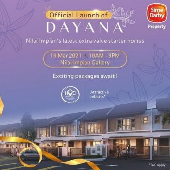 Sime-Darby-Property-Official-Launch-of-Dayana-350x350 - Events & Fairs Home & Garden & Tools Johor Kedah Kelantan Kuala Lumpur Melaka Negeri Sembilan Online Store Pahang Penang Perak Perlis Property & Real Estate Putrajaya Sabah Sarawak Selangor Terengganu 