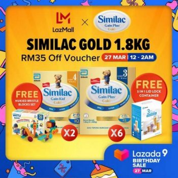 Similac-Gold-Promotion-Voucher-on-Lazada-350x350 - Baby & Kids & Toys Johor Kedah Kelantan Kuala Lumpur Melaka Milk Powder Negeri Sembilan Pahang Penang Perak Perlis Promotions & Freebies Putrajaya Sabah Sarawak Selangor Terengganu 