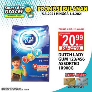 Smart-Bee-Grocer-March-2021-Promotion-1-350x350 - Johor Kedah Kelantan Kuala Lumpur Melaka Negeri Sembilan Pahang Penang Perak Perlis Promotions & Freebies Putrajaya Sabah Sarawak Selangor Supermarket & Hypermarket Terengganu 