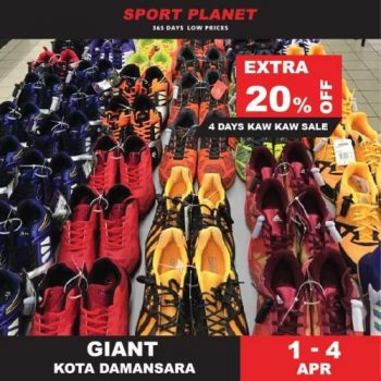 Sport-Planet-Kaw-Kaw-Sale-at-Giant-Kota-Damansara-14-350x350 - Apparels Fashion Accessories Fashion Lifestyle & Department Store Footwear Selangor Sportswear Warehouse Sale & Clearance in Malaysia 