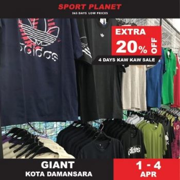 Sport-Planet-Kaw-Kaw-Sale-at-Giant-Kota-Damansara-19-350x350 - Apparels Fashion Accessories Fashion Lifestyle & Department Store Footwear Selangor Sportswear Warehouse Sale & Clearance in Malaysia 