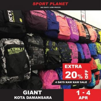 Sport-Planet-Kaw-Kaw-Sale-at-Giant-Kota-Damansara-29-350x350 - Apparels Fashion Accessories Fashion Lifestyle & Department Store Footwear Selangor Sportswear Warehouse Sale & Clearance in Malaysia 