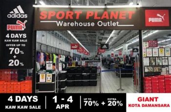 Sport-Planet-Kaw-Kaw-Sale-at-Giant-Kota-Damansara-350x229 - Apparels Fashion Accessories Fashion Lifestyle & Department Store Footwear Selangor Sportswear Warehouse Sale & Clearance in Malaysia 