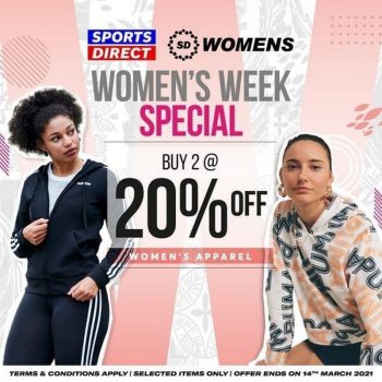 Sports-Direct-Womens-Week-Special-350x350 - Apparels Fashion Accessories Fashion Lifestyle & Department Store Footwear Johor Kedah Kelantan Kuala Lumpur Melaka Negeri Sembilan Pahang Penang Perak Perlis Promotions & Freebies Putrajaya Sabah Sarawak Selangor Sportswear Terengganu 