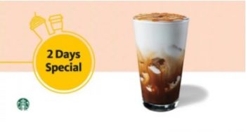 Starbucks-Buy-1-Free-1-Beverage-Promo-with-Maybank-350x188 - Bank & Finance Beverages Food , Restaurant & Pub Johor Kedah Kelantan Kuala Lumpur Maybank Melaka Negeri Sembilan Pahang Penang Perak Perlis Promotions & Freebies Putrajaya Sabah Sarawak Selangor Terengganu 