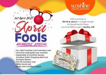 Sunshine-April-Fools-Members-Special-350x250 - Penang Promotions & Freebies Supermarket & Hypermarket 