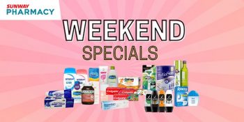Sunway-Pharmacy-Weekend-Special-350x175 - Beauty & Health Health Supplements Johor Kedah Kelantan Kuala Lumpur Melaka Negeri Sembilan Pahang Penang Perak Perlis Personal Care Promotions & Freebies Putrajaya Sabah Sarawak Selangor Terengganu 