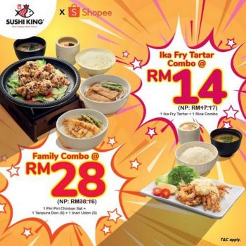 Sushi-King-Amazing-Deals-Promotion-on-Shopee-350x350 - Beverages Food , Restaurant & Pub Johor Kedah Kelantan Kuala Lumpur Melaka Negeri Sembilan Online Store Pahang Penang Perak Perlis Promotions & Freebies Putrajaya Sabah Sarawak Selangor Terengganu 