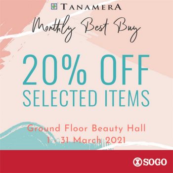 Tanameras-Monthly-Best-Buy-Promo-at-Sogo-350x350 - Beauty & Health Cosmetics Johor Promotions & Freebies Selangor 