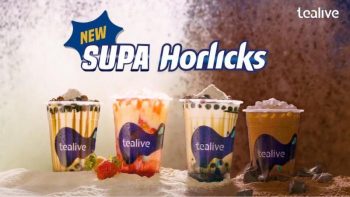 Tealive-New-Supa-Horlicks-Promo-350x197 - Beverages Food , Restaurant & Pub Johor Kedah Kelantan Kuala Lumpur Melaka Negeri Sembilan Pahang Penang Perak Perlis Promotions & Freebies Putrajaya Sabah Sarawak Selangor Terengganu 