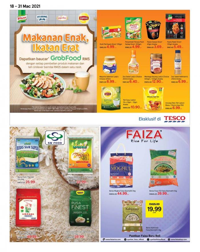 1831 Mar 2021 Tesco Weekly Promotion Catalogue