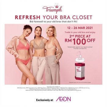 Triumph-Refresh-You-Bra-Closet-Promo-at-AEON-350x350 - Johor Kuala Lumpur Penang Perak Selangor 