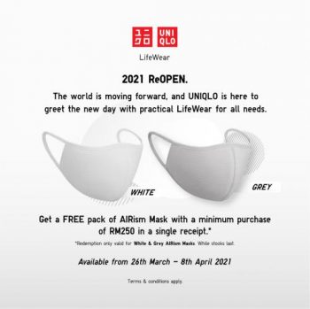 Uniqlo-FREE-AIRism-Masks-Promotion-350x349 - Apparels Fashion Accessories Fashion Lifestyle & Department Store Johor Kedah Kelantan Kuala Lumpur Melaka Negeri Sembilan Pahang Penang Perak Perlis Promotions & Freebies Putrajaya Sabah Sarawak Selangor Terengganu 