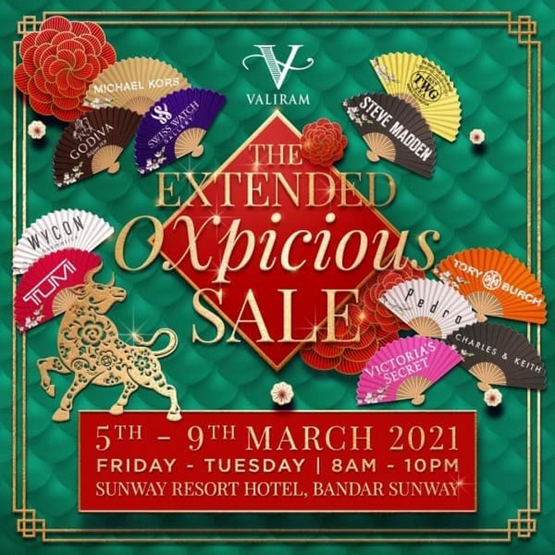 Valiram-OXpicious-Sale-at-Sunway-Hotel-Resort - Apparels Fashion Accessories Fashion Lifestyle & Department Store Selangor Warehouse Sale & Clearance in Malaysia 